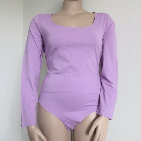 Ava & Viv Tops - Ava & Viv Women's Bodysuit Long Sleeve Top Plus Size 4X NWT